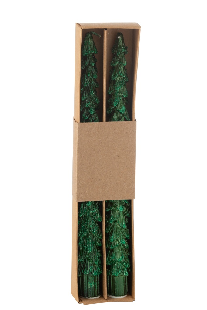 [55475] Box Of 2 Table Candle