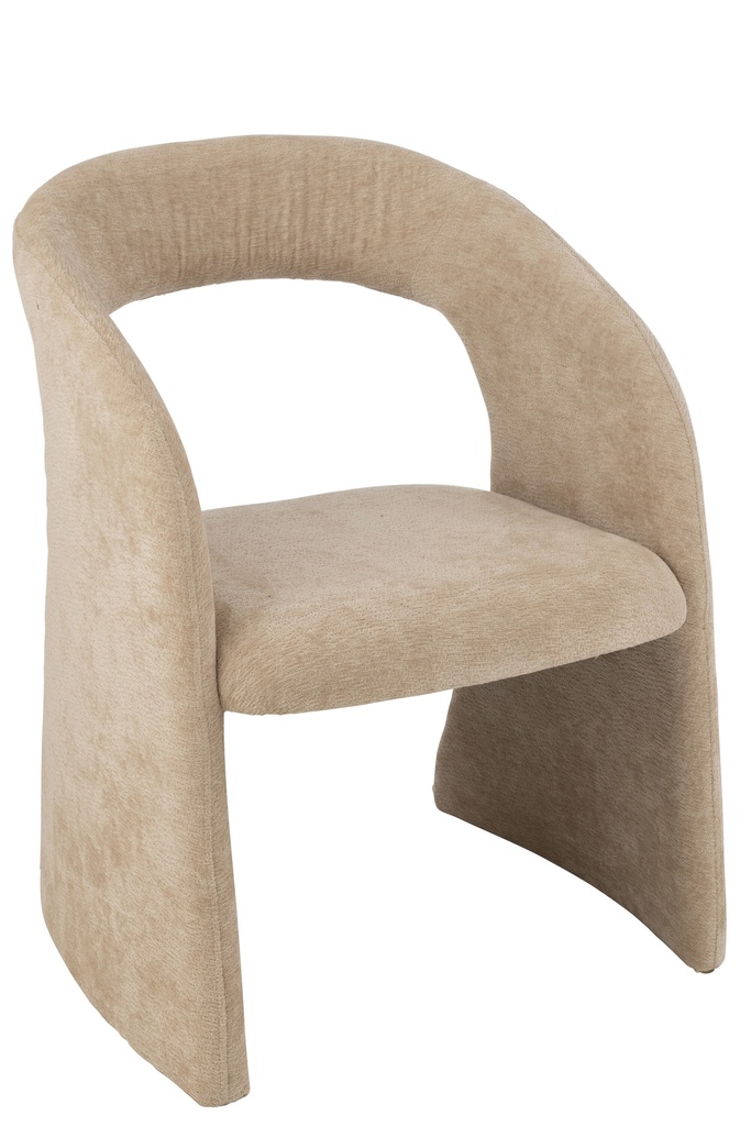 [49449] Chaise Anise Textile Beige