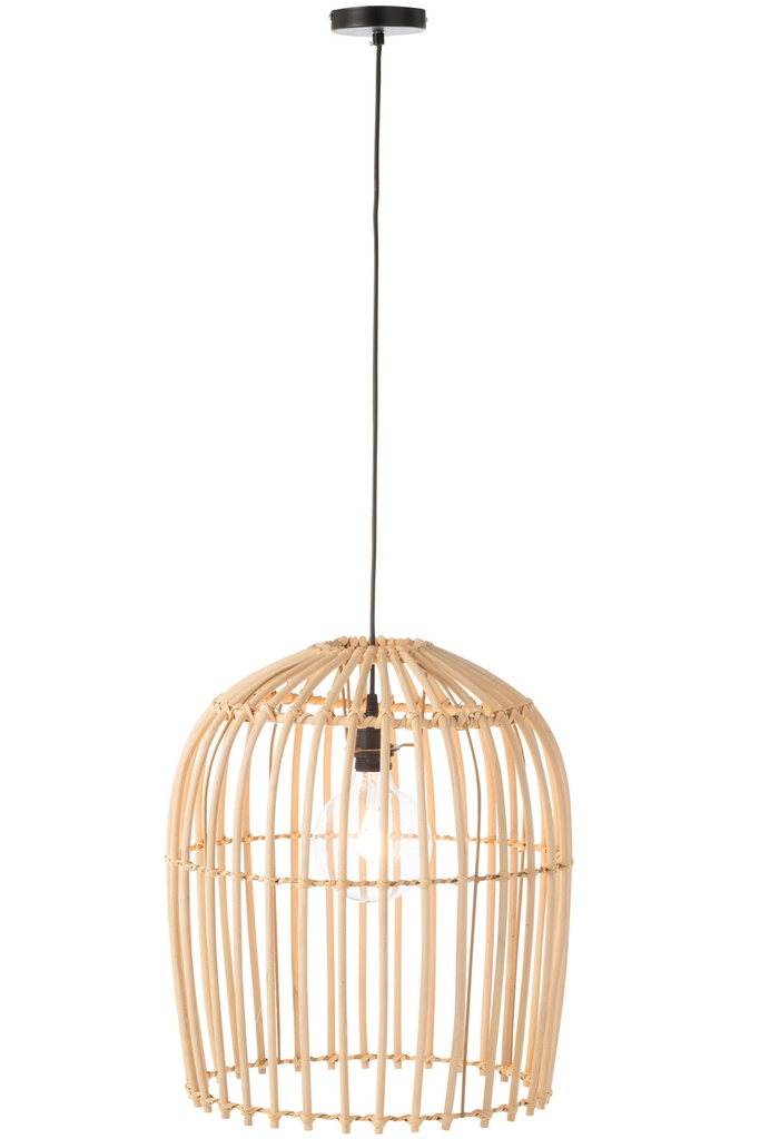 [46299] Hanging Lamp Wie Rattan Natural