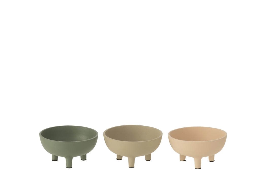 Bols ronds en aluminium Mix Petit
