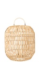 Lamp Shade Cylinder Rattan Natural