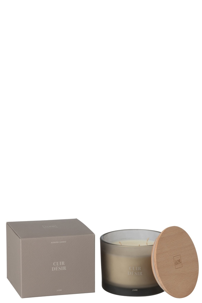[59871] Scented Candle Accords Essentiels Cuir