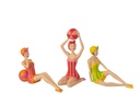 Women Swimsuit + Sitting Polyresin
