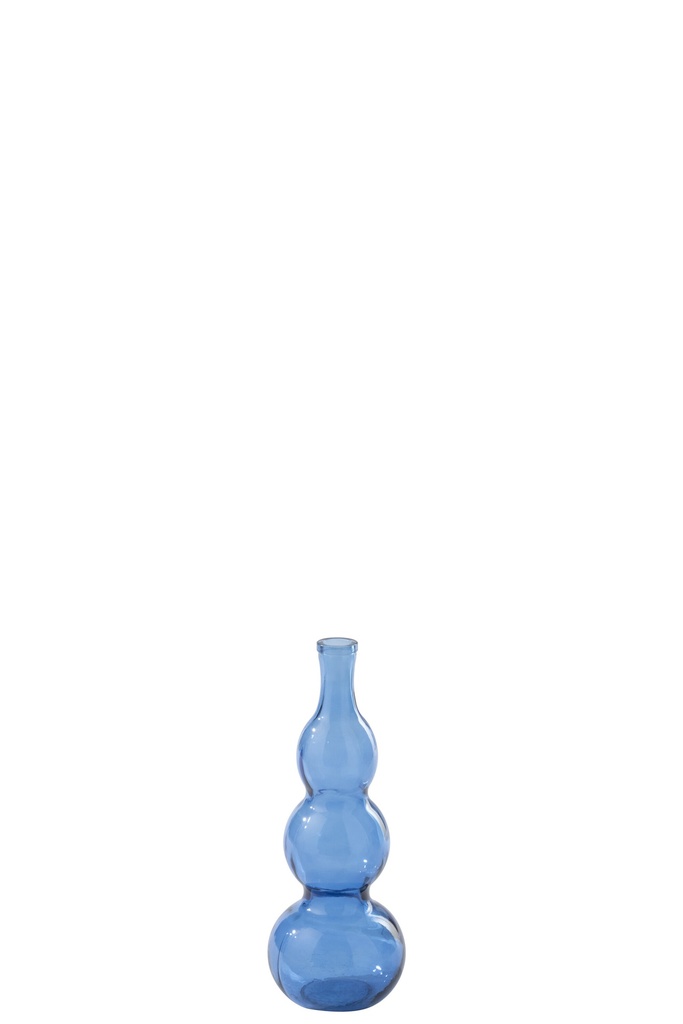 [62675] Vase Glass Blue