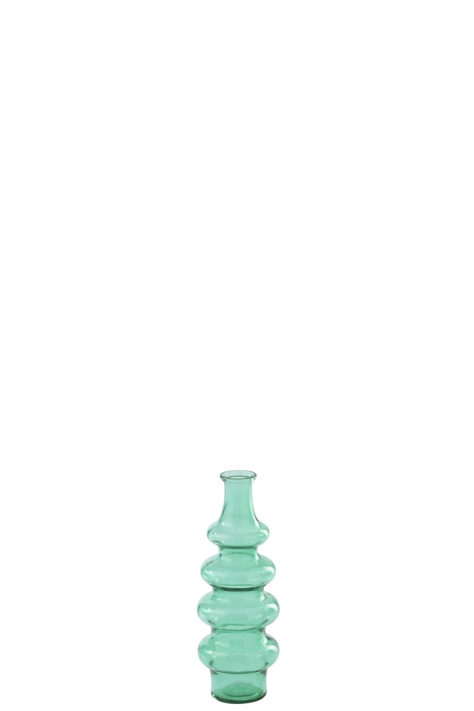 [62656] Vase Glass Emerald Green