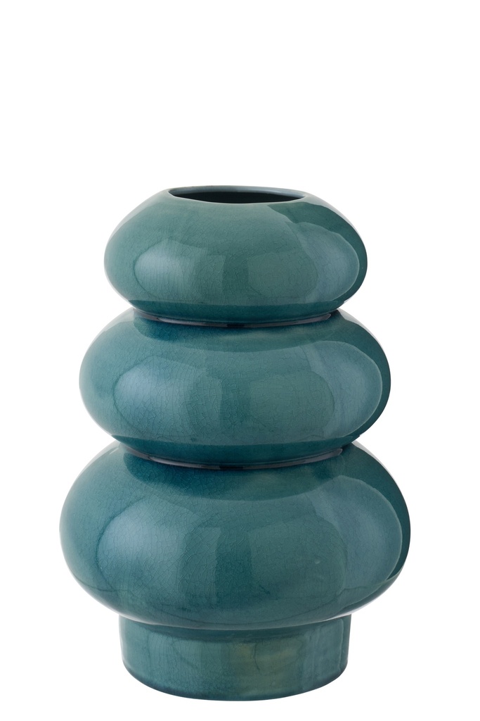 [63254] Vase Ralph Round Clay Green