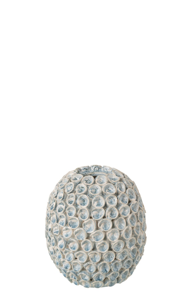 [63240] Vase Milan Clay Light Blue