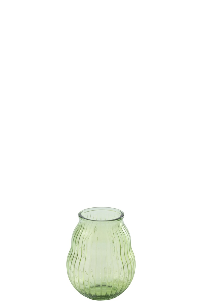 [62653] Hurricane Round Striped Glass Light