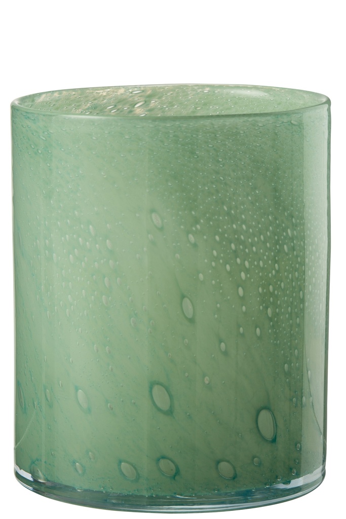 [20666] Tealight Holder Jade Green Large