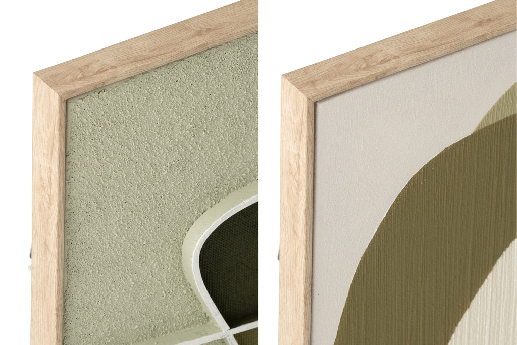 [62295] Painting Geometric MDF Multicolored Assortment