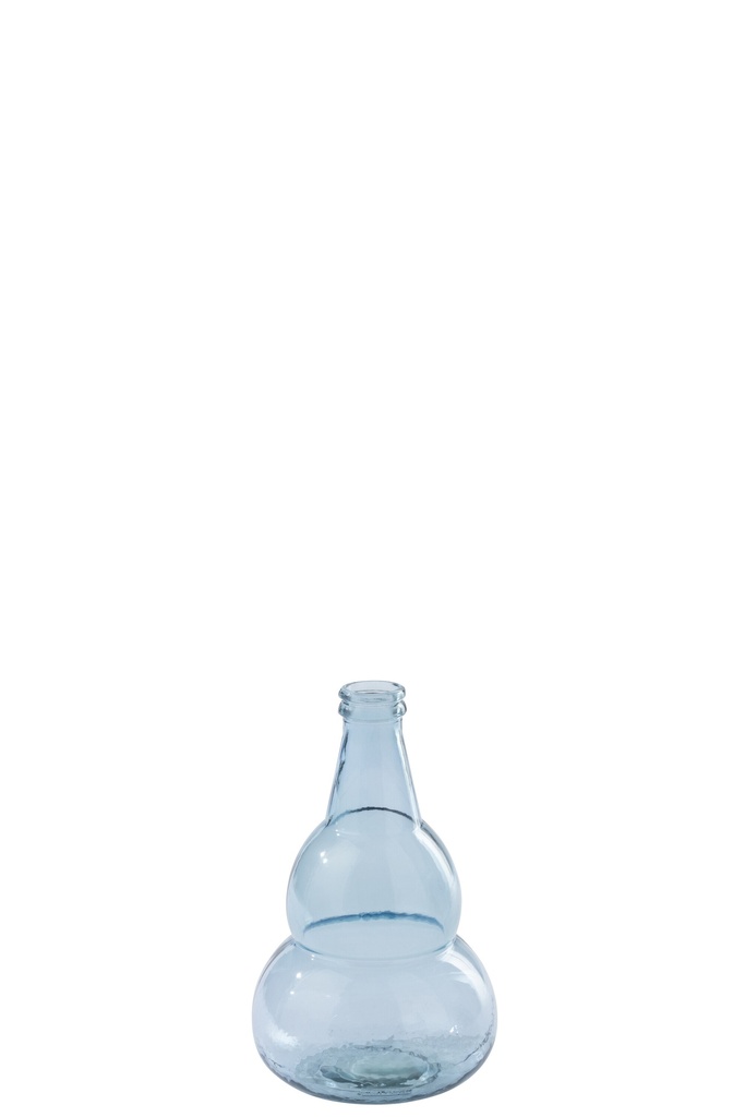 [62670] Vase Glass Light Blue