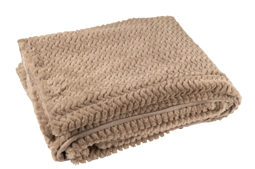 [56910] Blanket Polyester Taupe