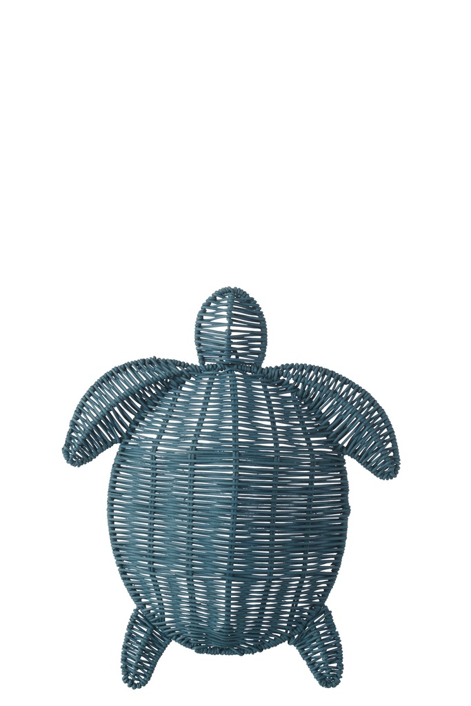 [62388] Wall Decoration Turtle Iron Dark