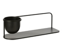 Wall Rack + Flowerpot Iron
