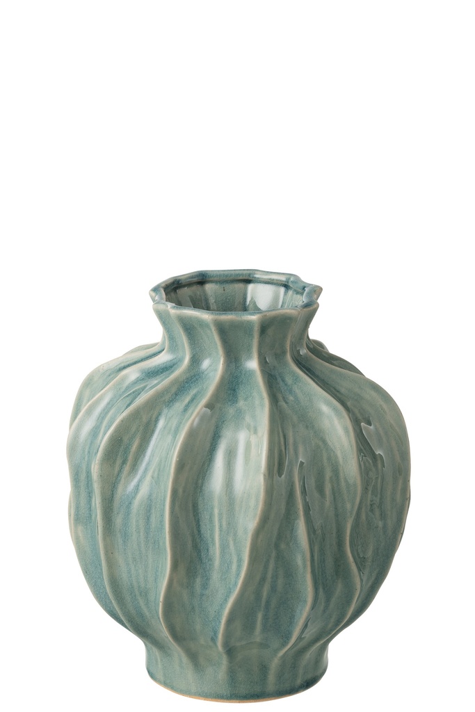[60095] Vase Jules Porcelain Blue