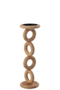 Candle Holder Ring MDF Natural