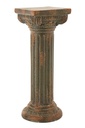 Pedestal Antique Outdoor Magnesium Dark