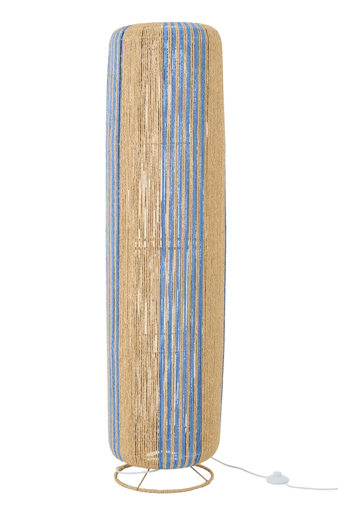 Floor Lamp Rope Cylinder Metal