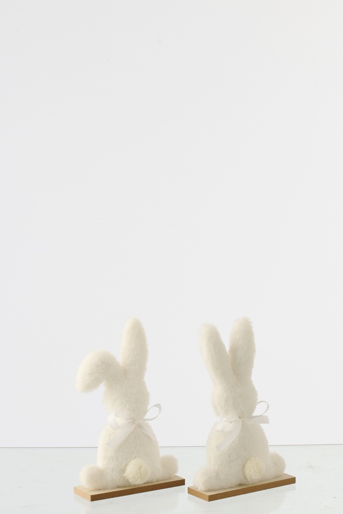 Rabbit Polyester White Small Assortment
