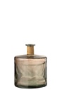 Vase Safari Wide Light Brown