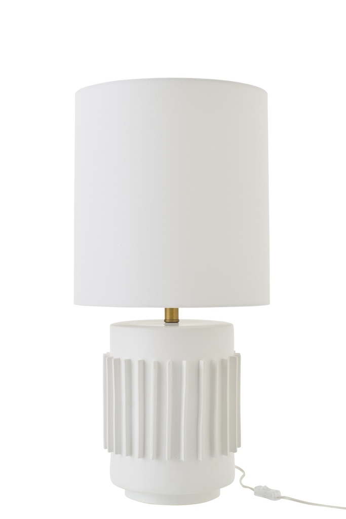 Table Lamp Ceramic White