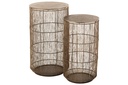Lot de 2 paniers hauts pour tables d'appoint