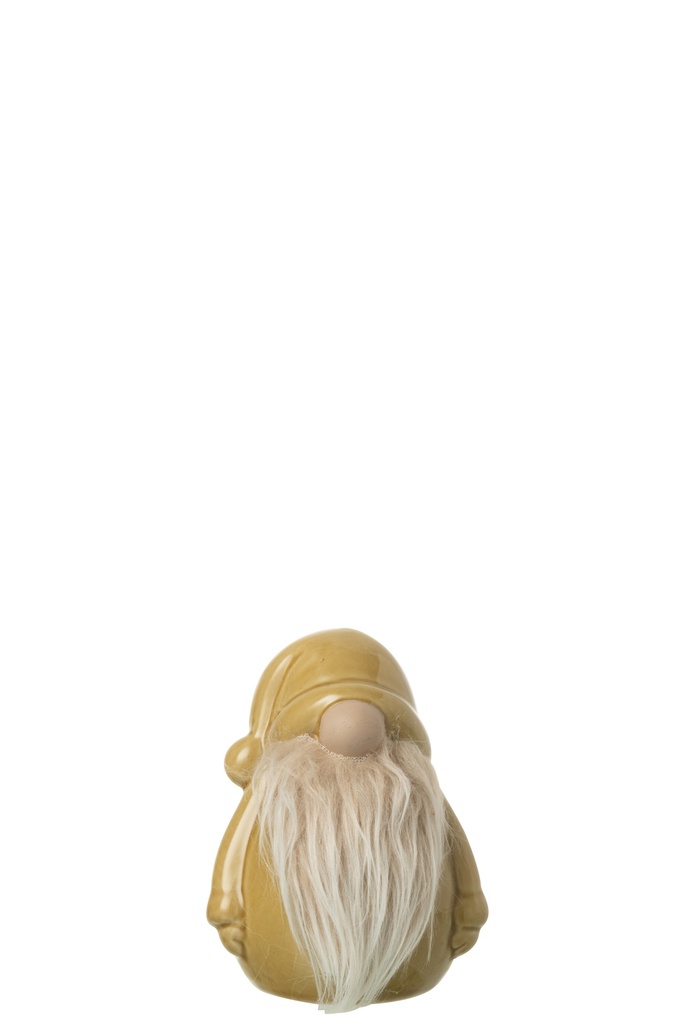 Gnome Textile Beard Porcelain Ocher