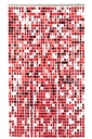Curtain Square PVC Red