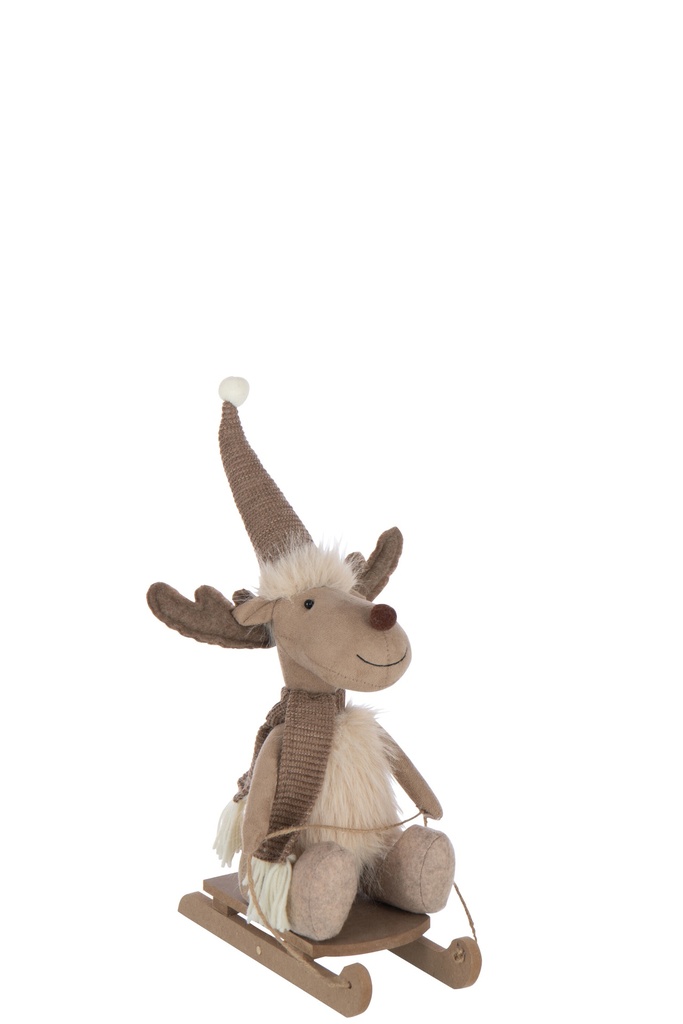 Moose Sledge Polyester Beige