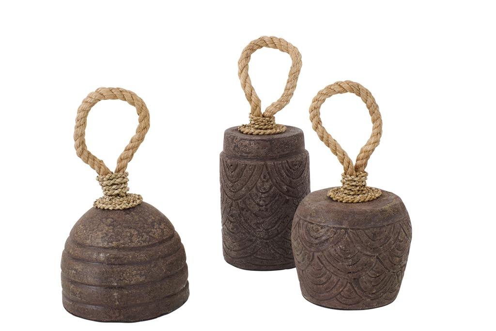 Doorstop Terracotta Dark Brown Assortment