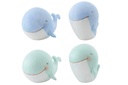 Whale Polyresin Light Blue/Light Green