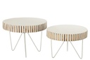 Set Of 2 Tables Ying Wood
