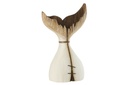Whale Tail Paulownia Wood Natural/White