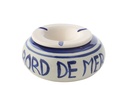 Ashtray Ceramic Dark Blue Large