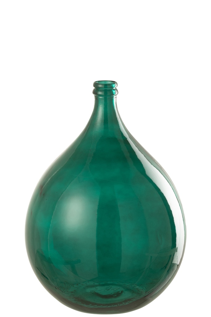 [35715] Vase Lissabon Glass Green