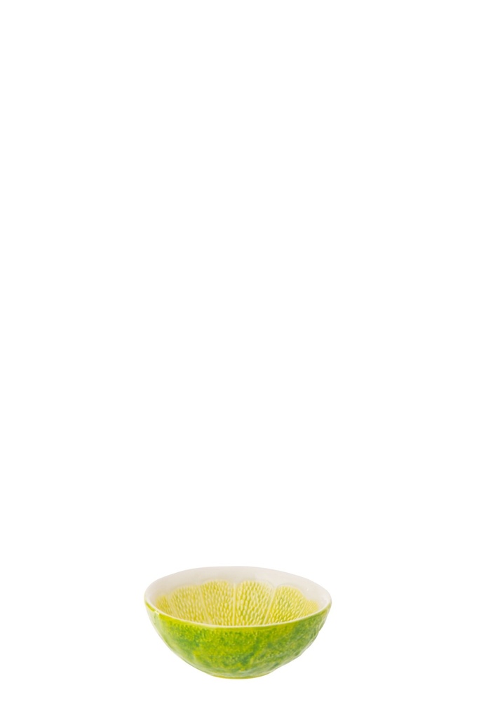 Bowl Lime Dolomite Green/White
