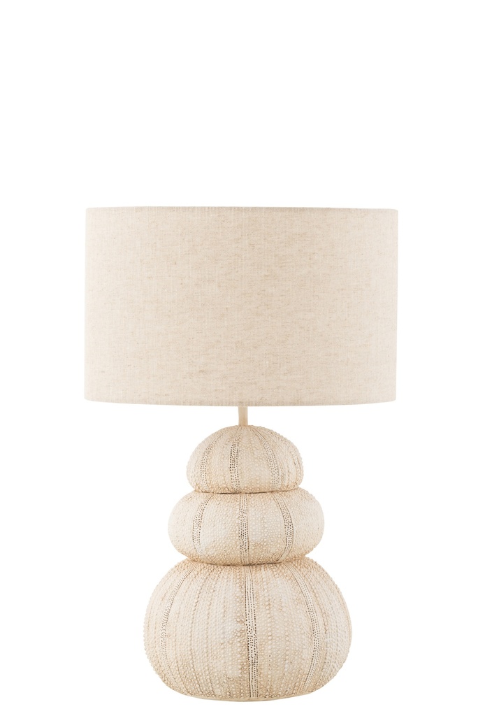 [40317] Lamp Table Urchin Poly Beige