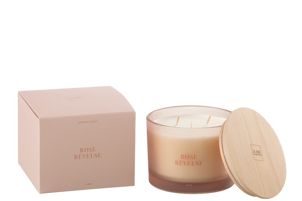 [40600] Scented Candle Accords Essentiels Rose