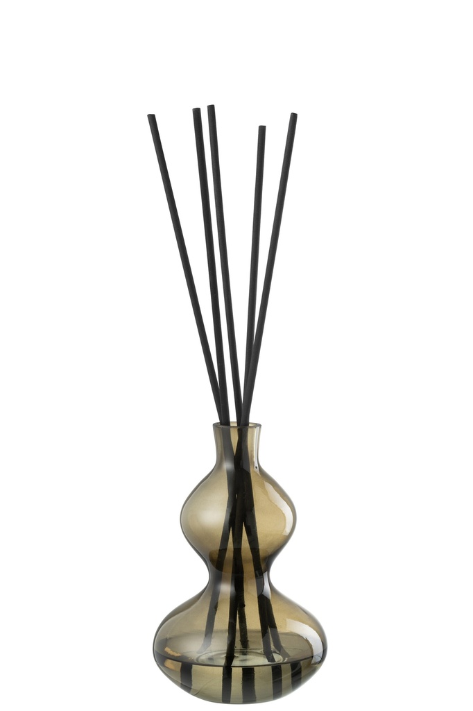 [45530] Huile parfumée Olive et Encens Verre Vert