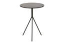 Cofee Table Round Metal Black