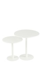 Ensemble de 2 tables d'appoint rondes