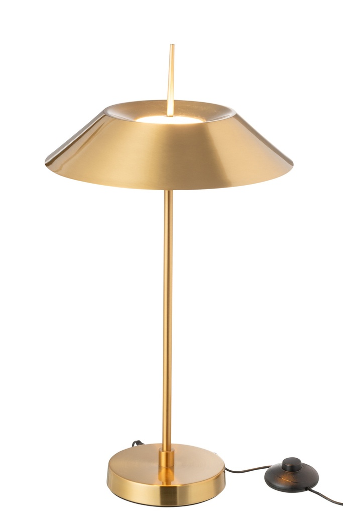Lampe de table Led Métal Doré