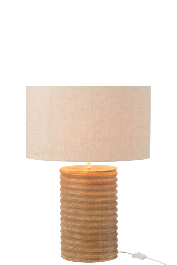[49427] Table Lamp Threaded Wide Ailanthus