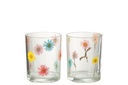Vase Swirly Glass Transparent Large