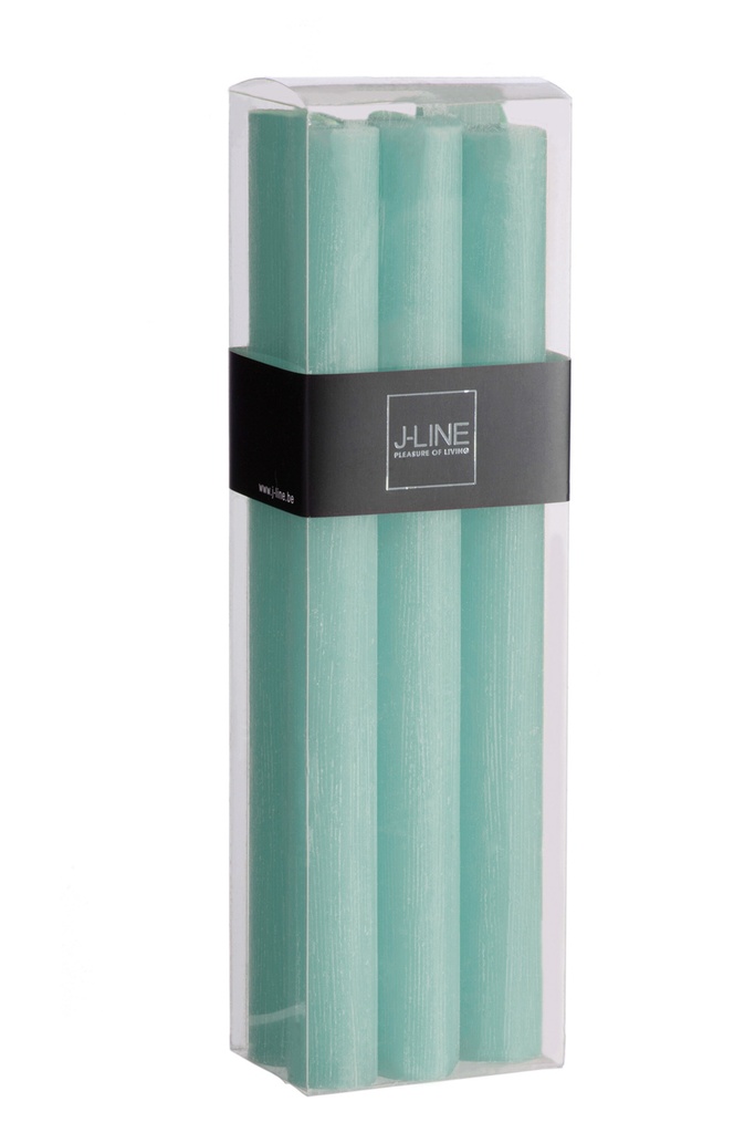 Coffret 6 bougies de table Aqua