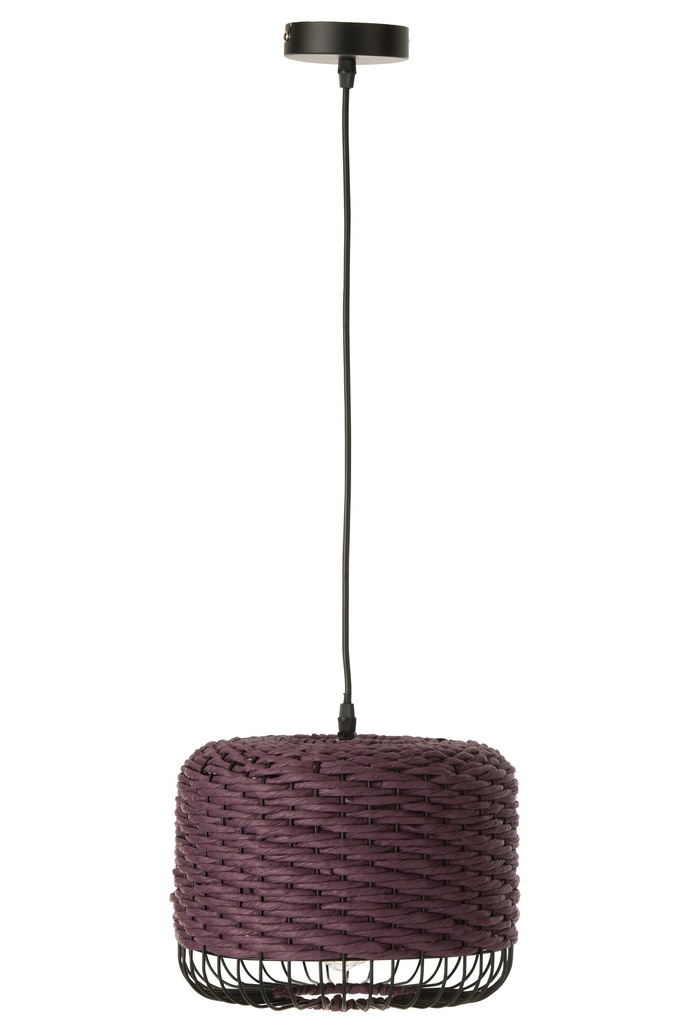 Ceiling Lamp Metal Purple