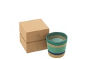 Bougie Parfumée Panier Cire Azur