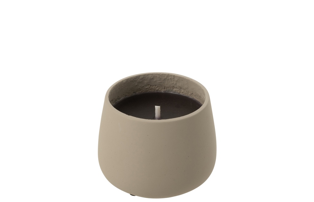 Bougie d'extérieur Cyra Cement Grey