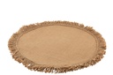 Dessous de verre en jute naturel