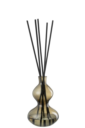 Huile parfumée Olive et Encens Verre Vert